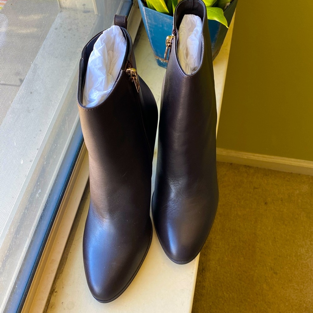 Coach Soft Calf Leather Boots